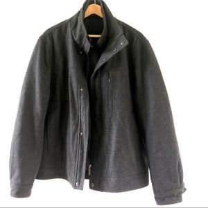 London Fog Men’s Dark Gray Coat Size Large